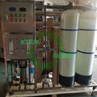 1000LPH Quartz Sand Actived Carbon Filter Tank With Softner Water Purifying Machine