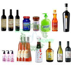 Linear Auto Wet Cold Glue Wine Beer Glass Bottle Labeling Machine