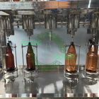 1000BPH 4 Head Semi Auto PET / Glass Bottle Carbonated Drink Filling Line