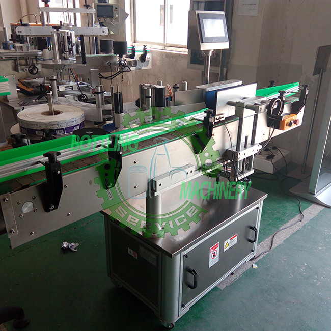 Automatic With Code Printer Self-Adhesive Round Bottle Labeling Machine
