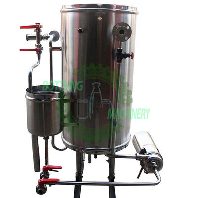 Coil Type Steam Heating UHT Instantaneous Sterilizer For Juice Bottling Line