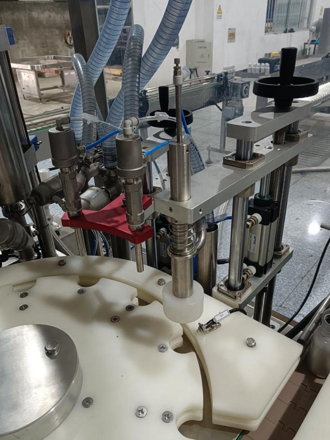 Automatic Perfume Bottle Piston Filling Machinery