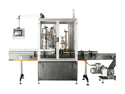 Soy Automatic Sauce Filling Machine 3 Phase 8 Nozzle 50BPM