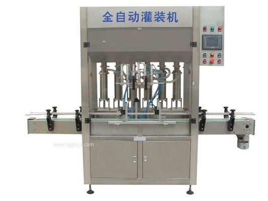 Soy Automatic Sauce Filling Machine 3 Phase 8 Nozzle 50BPM