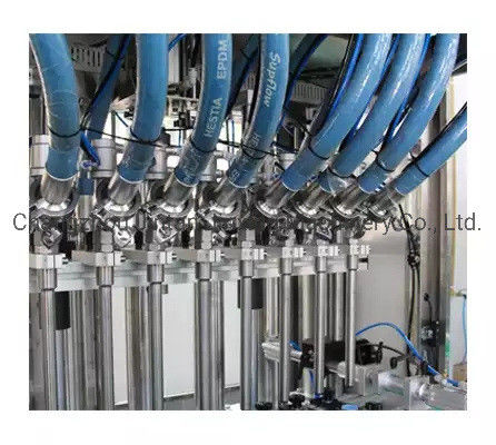 Soy Automatic Sauce Filling Machine 3 Phase 8 Nozzle 50BPM