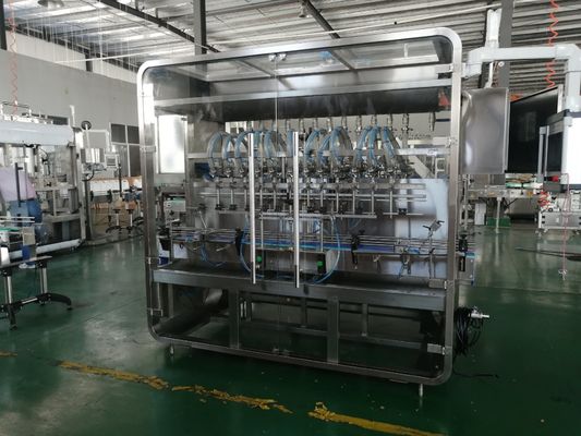 Multi Head Automatic Oil Filling Machine For Hot Pet Bottle