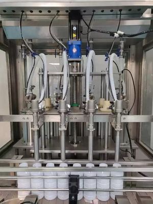 Liquid Cosmetic Filling Machine 20-50BPM Multi Head