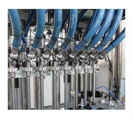 8 Nozzle 50BPM Shampoo Filling Machine Automatic Chemical Bottle Filling Machine