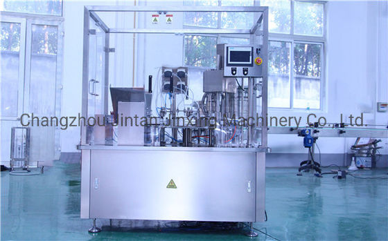 Hair Care Products Single Head Capping Machine Detergent