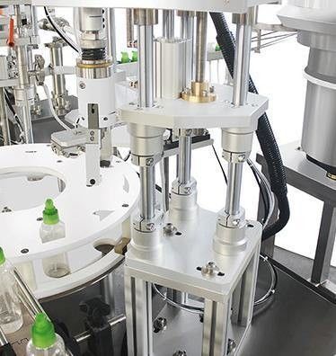 50-100BPM Bottle Packing Machine 10ml 30ml Bottle Liquid Perfume Serum Piston Filling Machine