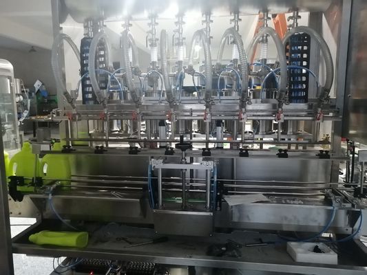 50-500ml Olive Oil Sticker Labeling Machine 30BPM Automatic Bottle Filling Capping Labeling And Sealing Machine