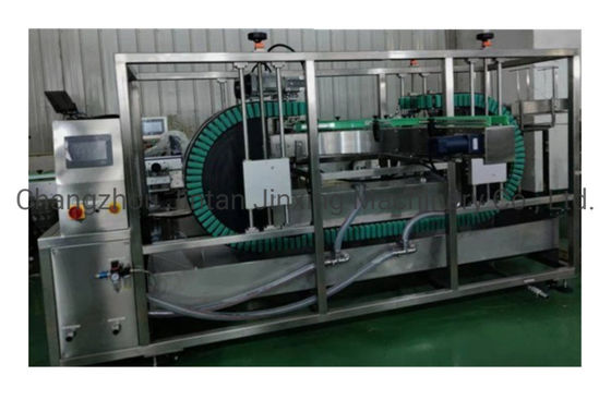 Liquid Water Bottle Cleaning Machine Stainless Steel Fully Automatic