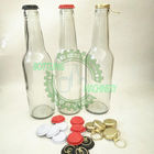 1500BPH Glass Bottle Crown Cap Divided Carbonated Drink Filling Line