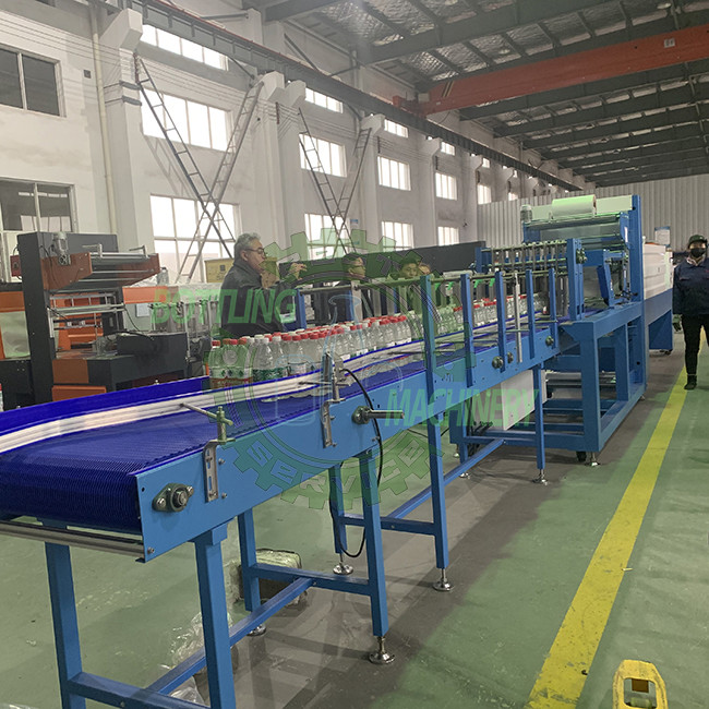 Automatic Linear Type Film Pack 500ml 1L 2L Water Bottle Wrapping Machine
