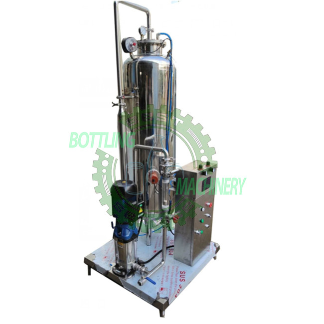 Single Tank Carbon Dioxide Beverage Mixer For Carbonated Drink Filling Line