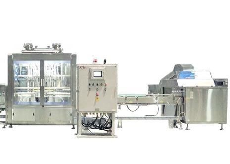 4 Nozzle Full Automatic Shampoo 30BPM Chemical Liquid Filling Machine