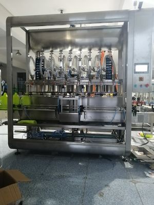 4 Nozzle Full Automatic Shampoo 30BPM Chemical Liquid Filling Machine