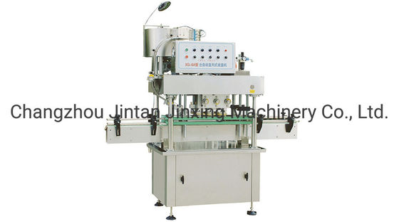 Oil Linear Capping Machine Automatic Honey Sauce Paste Cream Glass Jar Capping Machine