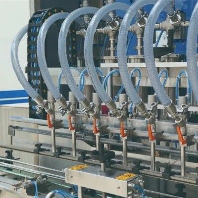 Automatic 6 Head Shampoo Packing Machine Chemical Liquid Filling Machine